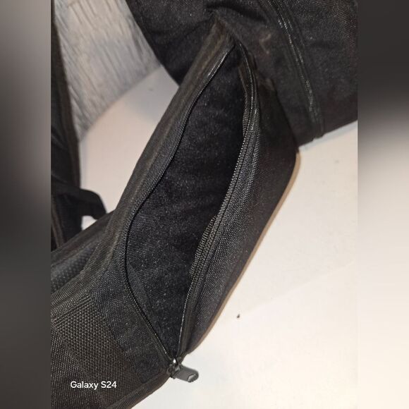 Adidas Vtg Spell Out Striped Load Spring Slingback Soccer Ball Holder Bag - Picture 11 of 14